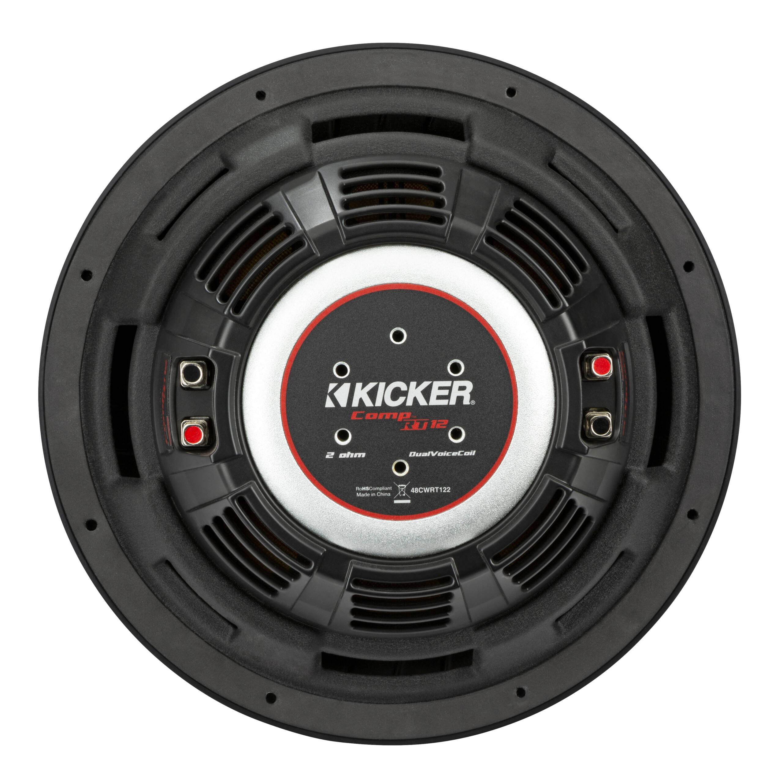 48CWRT124 - 12" Subwoofer 500 Watts RMS Dual 4 Ohm - Image 4