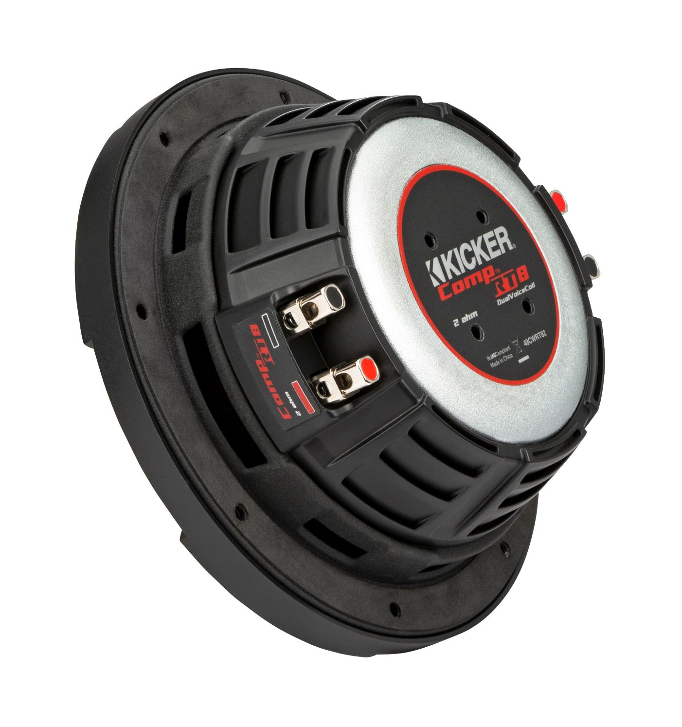 48CWRT84 - 8" Subwoofer 300 Watts RMS Dual 4 Ohm - Image 2